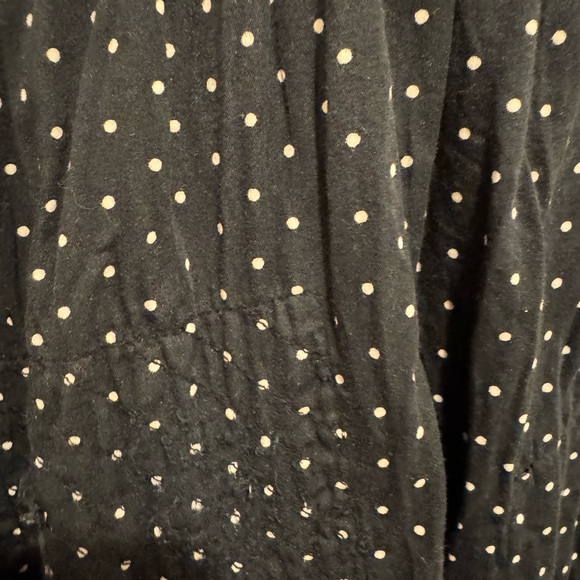 Magnolia Pearl Navy Blue Henry Top OSFM - Picture 4 of 7